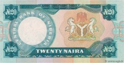 20 Naira NIGERIA  1984 P.26d UNC-
