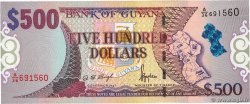 500 Dollars GUIANA  2002 P.34a