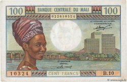 100 Francs MALí  1972 P.11 MBC