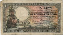 1 Pound SOUTH AFRICA  1928 P.080