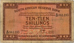 10 Shillings SUDAFRICA  1940 P.082d B