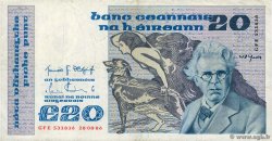 20 Pounds IRELAND REPUBLIC  1986 P.073b