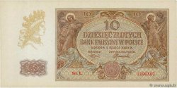 10 Zlotych POLAND  1940 P.094 UNC