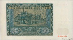50 Zlotych POLONIA  1941 P.102 SPL