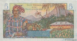 5 Francs Bougainville AFRIQUE ÉQUATORIALE FRANÇAISE  1946 P.20B XF-