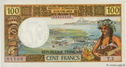 100 Francs NOUVELLE CALÉDONIE  1972 P.63b AU