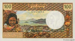 100 Francs NEW CALEDONIA  1972 P.63b AU