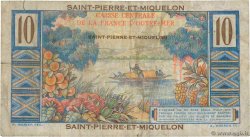 10 Francs Colbert SAINT PIERRE ET MIQUELON  1946 P.23 pr.TB