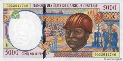 5000 Francs STATI DI L  AFRICA CENTRALE  2000 P.404Lf