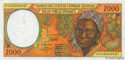 2000 Francs CENTRAL AFRICAN STATES  1993 P.503Na