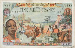 5000 Francs CENTRAFRIQUE  1980 P.11