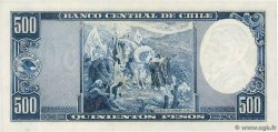 500 Pesos - 50 Condores CHILE  1947 P.115 AU