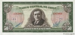 50 Escudos CHILI  1964 P.140b