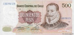 500 Pesos CHILI  1988 P.153b