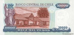 10000 Pesos CILE  2008 P.157c FDC