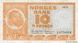 10 Kroner NORVÈGE  1972 P.31f fST+