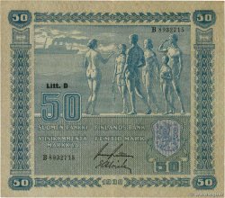 50 Markkaa FINNLAND  1939 P.072a fVZ