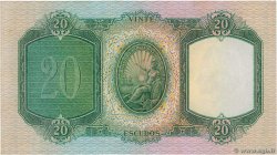 20 Escudos PORTOGALLO  1954 P.153a SPL+