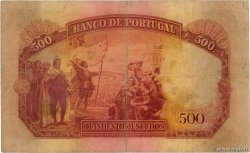 500 Escudos PORTUGAL  1952 P.158 BC