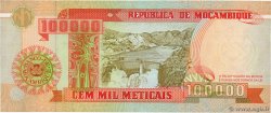 100000 Meticais MOZAMBIQUE  1993 P.139 UNC