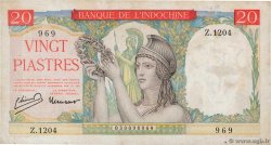 20 Piastres FRENCH INDOCHINA  1949 P.081a F