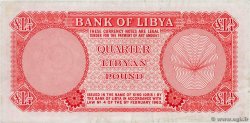 1/4 Pound LIBIA  1963 P.23a q.SPL