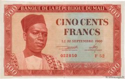 500 Francs MALí  1960 P.03 BC