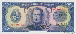 50 Pesos URUGUAY  1967 P.046a UNC