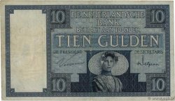 10 Gulden NIEDERLANDE  1931 P.043c SS