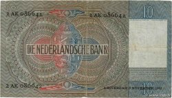 10 Gulden PAESI BASSI  1940 P.056a MB