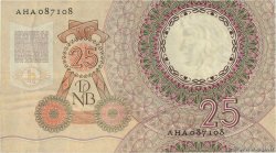 25 Gulden NETHERLANDS  1955 P.087 VF