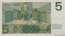5 Gulden NETHERLANDS  1966 P.090a VF