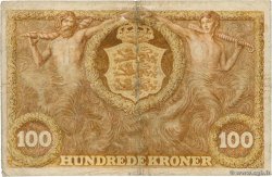 100 Kroner DINAMARCA  1940 P.033b BC+