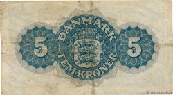 5 Kroner DENMARK  1950 P.035g F