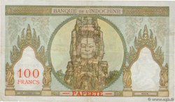 100 Francs TAHITI  1961 P.14d q.BB