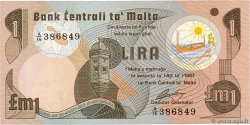 1 Lira MALTA  1979 P.34b UNC