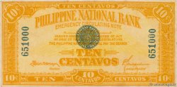 10 Centavos PHILIPPINEN  1917 P.039 fST