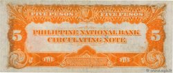 5 Pesos PHILIPPINEN  1937 P.057 VZ+