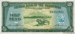 1/2 Peso PHILIPPINES  1949 P.132a SUP