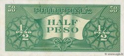 1/2 Peso PHILIPPINES  1949 P.132a SUP