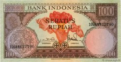 100 Rupiah INDONESIA  1959 P.069 UNC