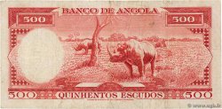 500 Escudos ANGOLA  1970 P.097 BC