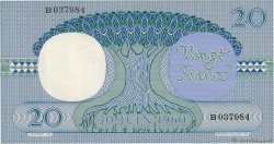 20 Francs REPúBLICA DEMOCRáTICA DEL CONGO  1962 P.004a EBC+