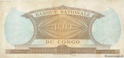 100 Francs RÉPUBLIQUE DÉMOCRATIQUE DU CONGO  1964 P.006a TTB