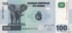 100 Francs RÉPUBLIQUE DÉMOCRATIQUE DU CONGO  2000 P.092a