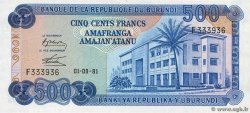 500 Francs BURUNDI  1981 P.30a UNC