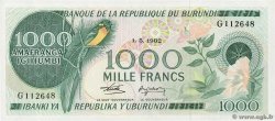1000 Francs BURUNDI  1982 P.31b