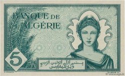 5 Francs ALGERIA  1942 P.091 UNC-