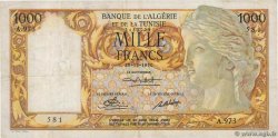 1000 Francs ARGELIA  1950 P.107a MBC