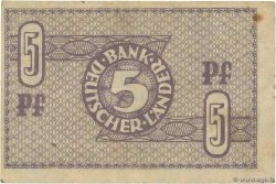 5 Pfennig GERMAN FEDERAL REPUBLIC  1948 P.11a MBC